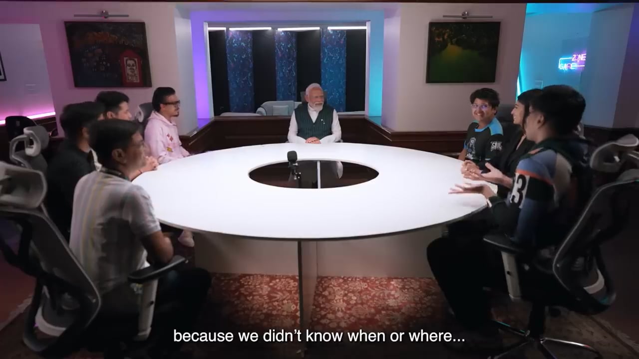 India's Top Gamers Meet PM Modi - Documentary